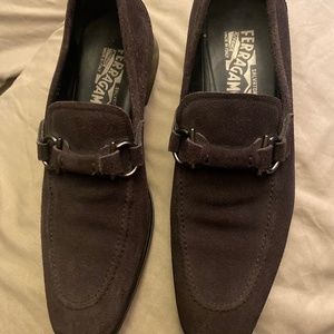 FERRAGAMO SALVATORE ,Dark brown , size 8